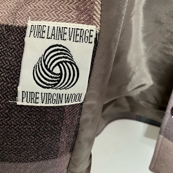 Don Sayres Mable Danahi Womans Jacket 10 Cropped Blazer 100% Wool - Picture 4 of 10